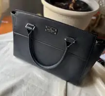 Kate Spade Bag Leather Black Tote