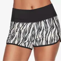New Skechers DVF: Diane Von Furstenberg SKECHWEAVE Run Shorts Black XL