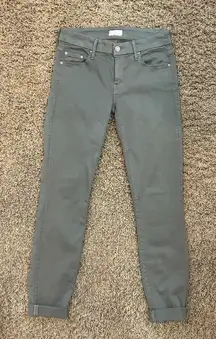 MOTHER The Looker in Games Girls Play Army Green Women's Size 26