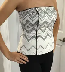 Very dressy top/ corset style/ strapless