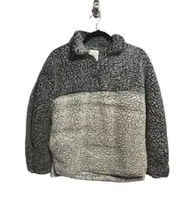 Thread + Supply Sherpa Color Block Sweater