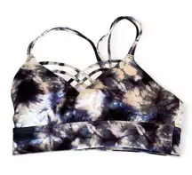 Joy Lab JoyLab Women’s Tie-Dye Strappy Sports Bra Size M