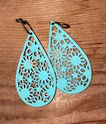 Turquoise Country Earrings, Boutique