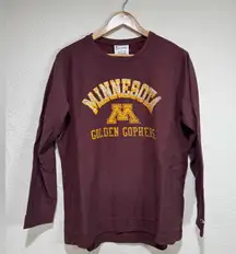 University of Minnesota Gophers Long Sleeve Shirt - Size Large