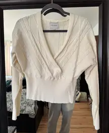 Deep V Neck Sweater