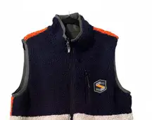 Scotch & Soda Reversable Vest Zip Front Pockets Outdoor Casual size L