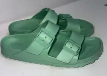 Birkenstock Arizona EVA Green Slip On Waterproof Gorpcore Sandals 38 Ladies 7