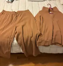 PINK Victoria's Secret Sweat Set Suit