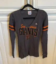 SF Giants baseball long-sleeve shirt