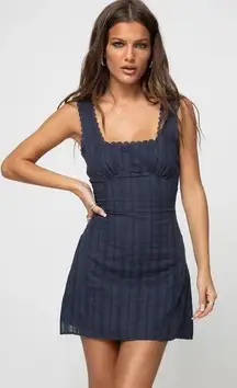 Princess Polly Navy Mini Dress