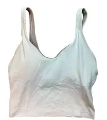 Lululemon ALIGN Size 4 Cropped Tank With Pads‎ Activewear Medium Support Yoga