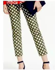 Boden Richmond 7/8 Ankle Pants Leaf Print Size 10R