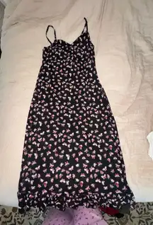 Ultra Flirt Back Strap Dress with Butterfly’s