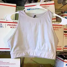 Pretty Little Thing Sports Bra Women Size 8 Beige