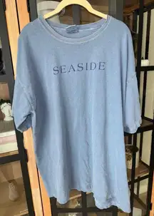 Seaside Comfort Colors crewneck tee oversized unisex short sleeve tshirt