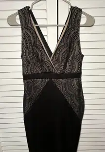 lace black dress