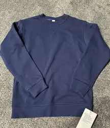 Lululemon navy all yours crew nwt size 4