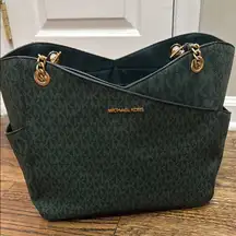 Michael Kors Green Tote Bag