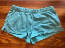 The North Face Half Dome Fleece Shorts Blue Size XXL