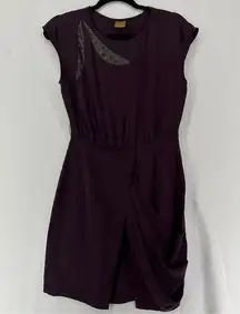 Ali Ro Work Dress Size 4 Plum Purple