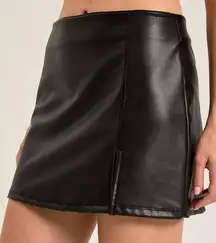 Altar'd State Leather Skirt