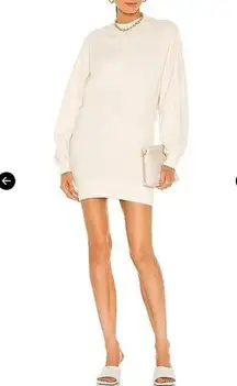 NWT Michael Costello x REVOLVE Sweatshirt Mini Dress