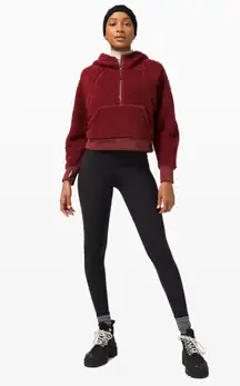 Lululemon Scuba Oversized Sherpa Half Zip Pullover