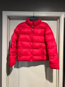 Red Puffer Jacket