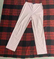 Sport Size 2 Pink Checkered Gingham Pant