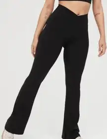 Crossover Flare Leggings