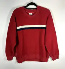 Sundry Anthropologie Pullover Crewneck Sweater Zipper Detail Preppy Casual Sz‎ 2