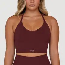 SET ACTIVE Sculptflex Ribbed V Bra in Hug