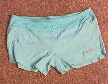 FXR Women's Aqua Athletic Shorts