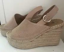 Marc Fisher Wedge Sandals Size‎ 7.5