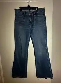 Levi's 545 Med. Wash Denim Jeans Size 10M Low Rise Bootcut Flare Y2K stretchy