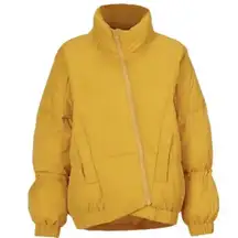 Cabi Puff Piece Acid Yellow Puffer Jacket XL – Limited Edition