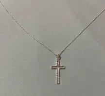 Silver Cross Necklace