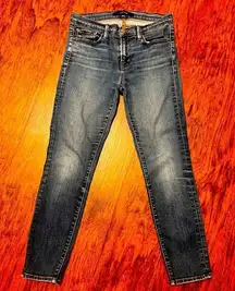 J Brand Dark Vintage Ankle Pants Skinny Cropped Jeans Women’s Size 27 91% Cotton