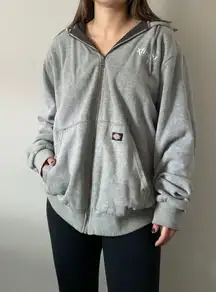 Dickies Grey  Xfinity Zip Up Jacket