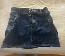 Brandy Melville Jean Skirt