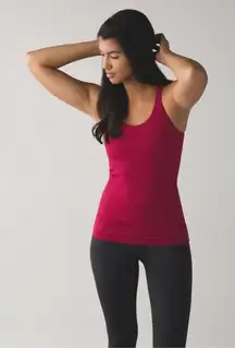 Lululemon Ebb To Street Tank Heathered Bumble Berry Size 4