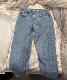Levi low pro straight jeans