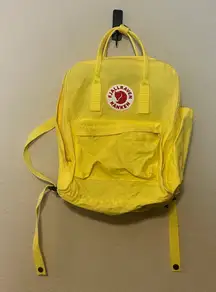 FJALLRaven Unisex Yellow Backpack