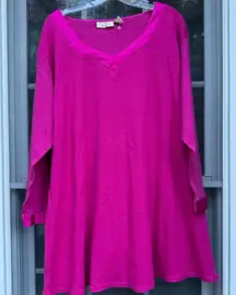 Victoria's Secret Fuchsia Tunic Top
