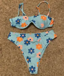 Aurelle Summer Floral Bikini Set