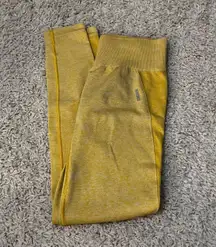 Yellow Adapt Seamless Leggings Medium