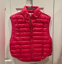 Pink size small Joylab puffer vest
