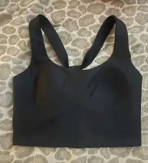 airlift sleek bra tank - black 