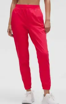 Lululemon Adapted State High-Rise Jogger *Full Length Red Glow Size 4