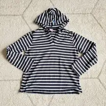 The Black Dog Martha's Vineyard Striped Hoodie Long Sleeve Coastal Cape Cod Styl